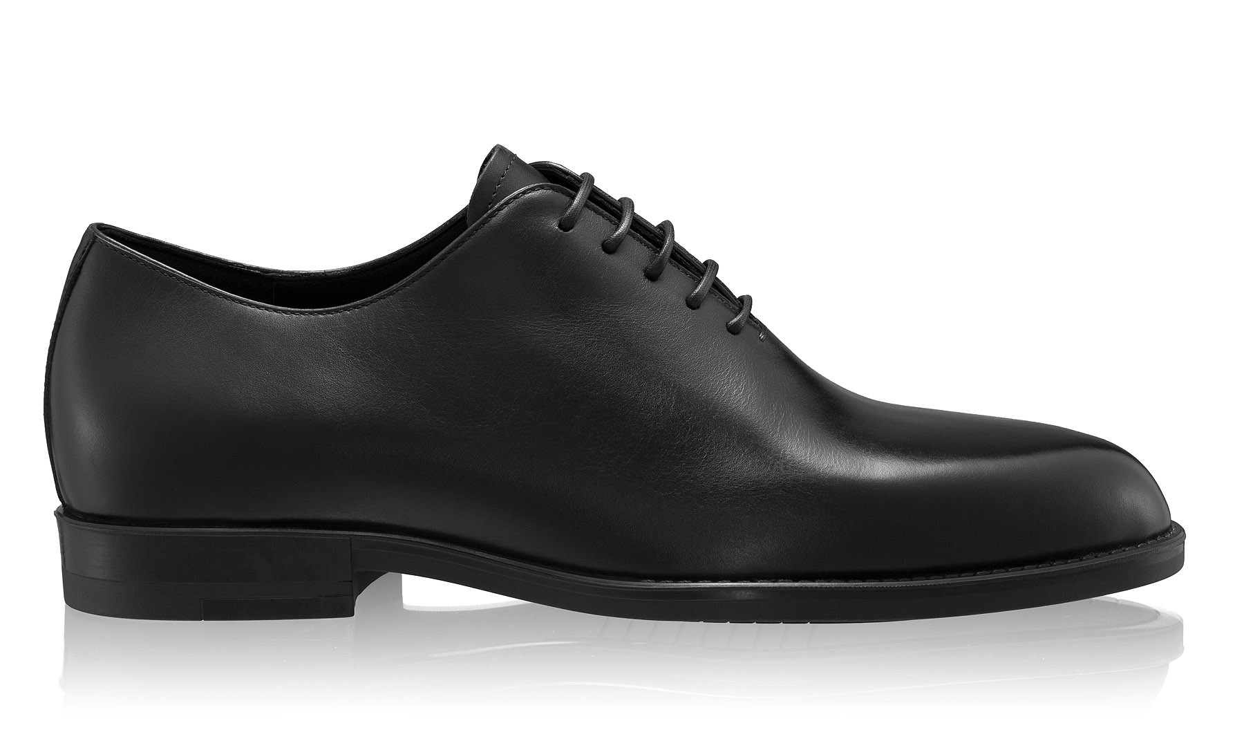 Classic Men Leather Shoes 7348 Vitello Black