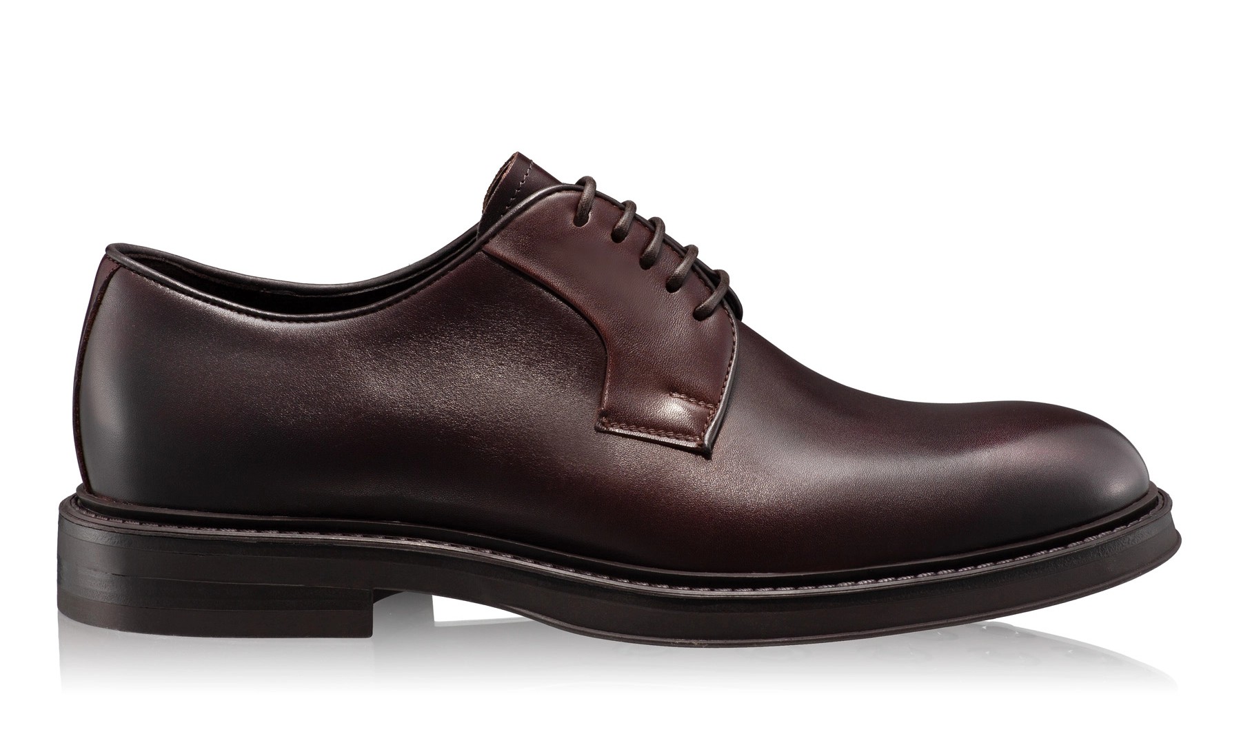 Classic Men Leather Shoes 7641 Vitello T.Moro