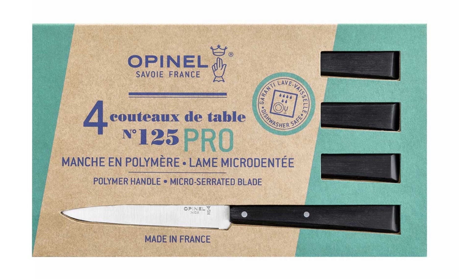 Coffret 4 couteaux N°125 Pro