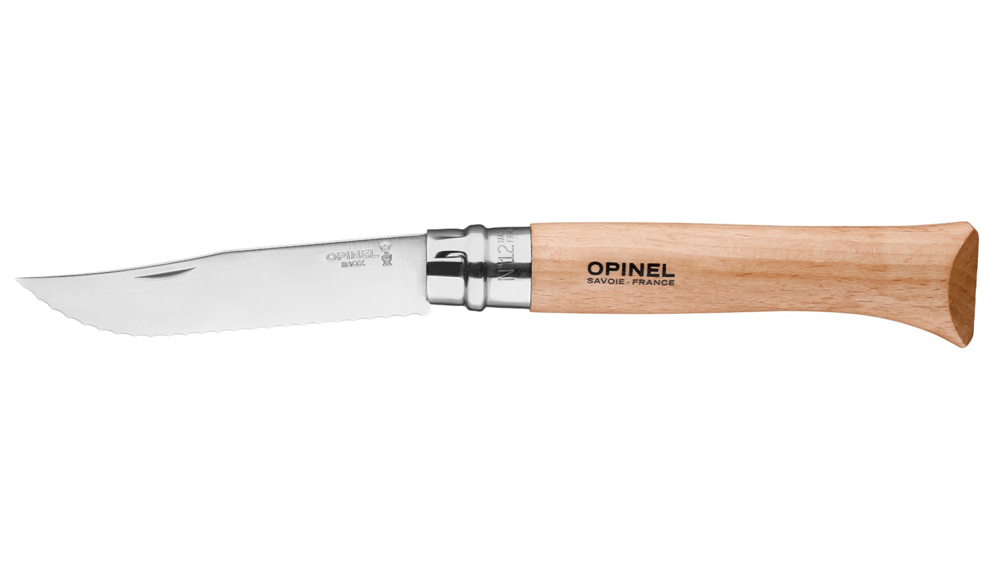 Couteau pliant dentelé N°12