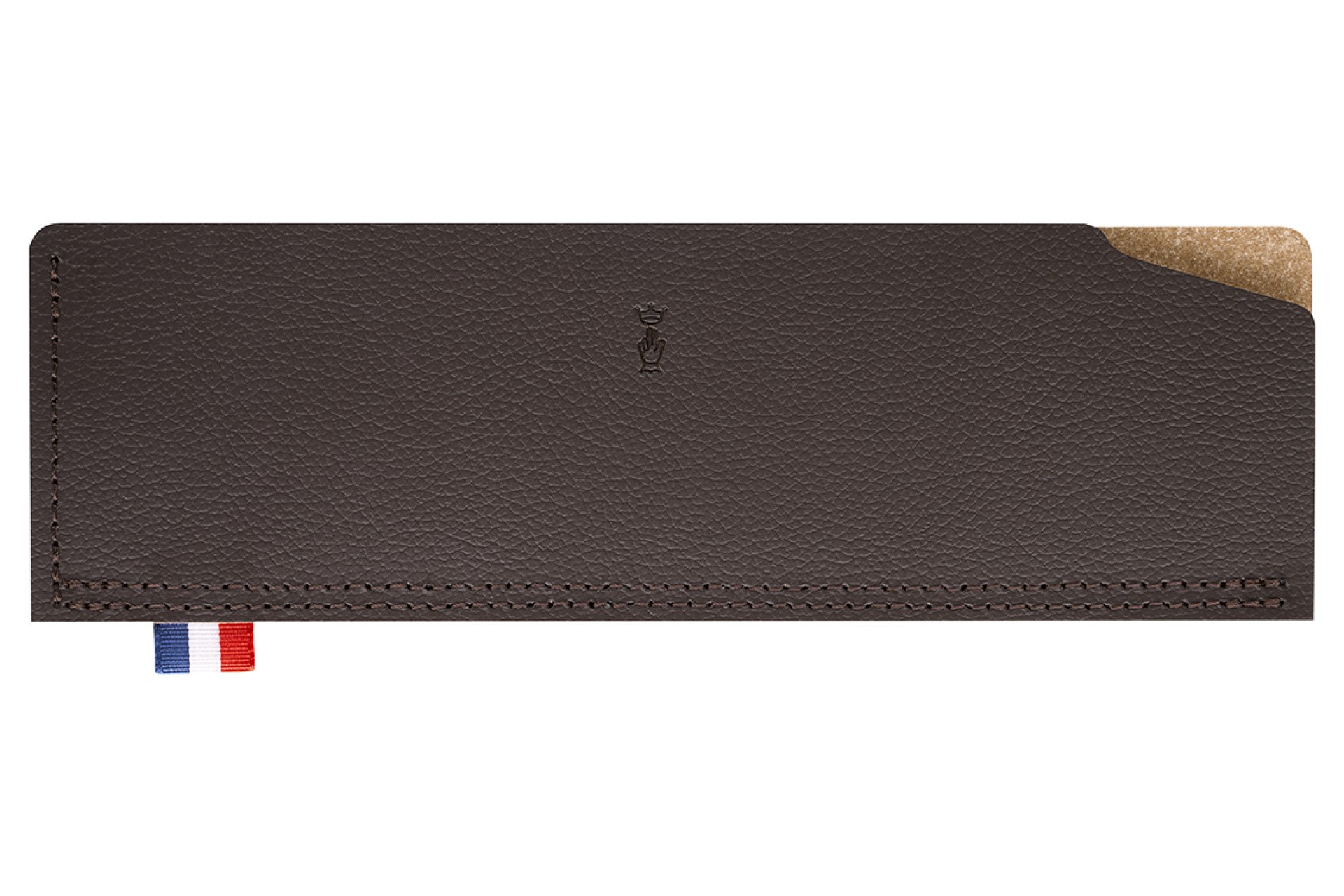 Fourreau cuir pour couteau de cuisine