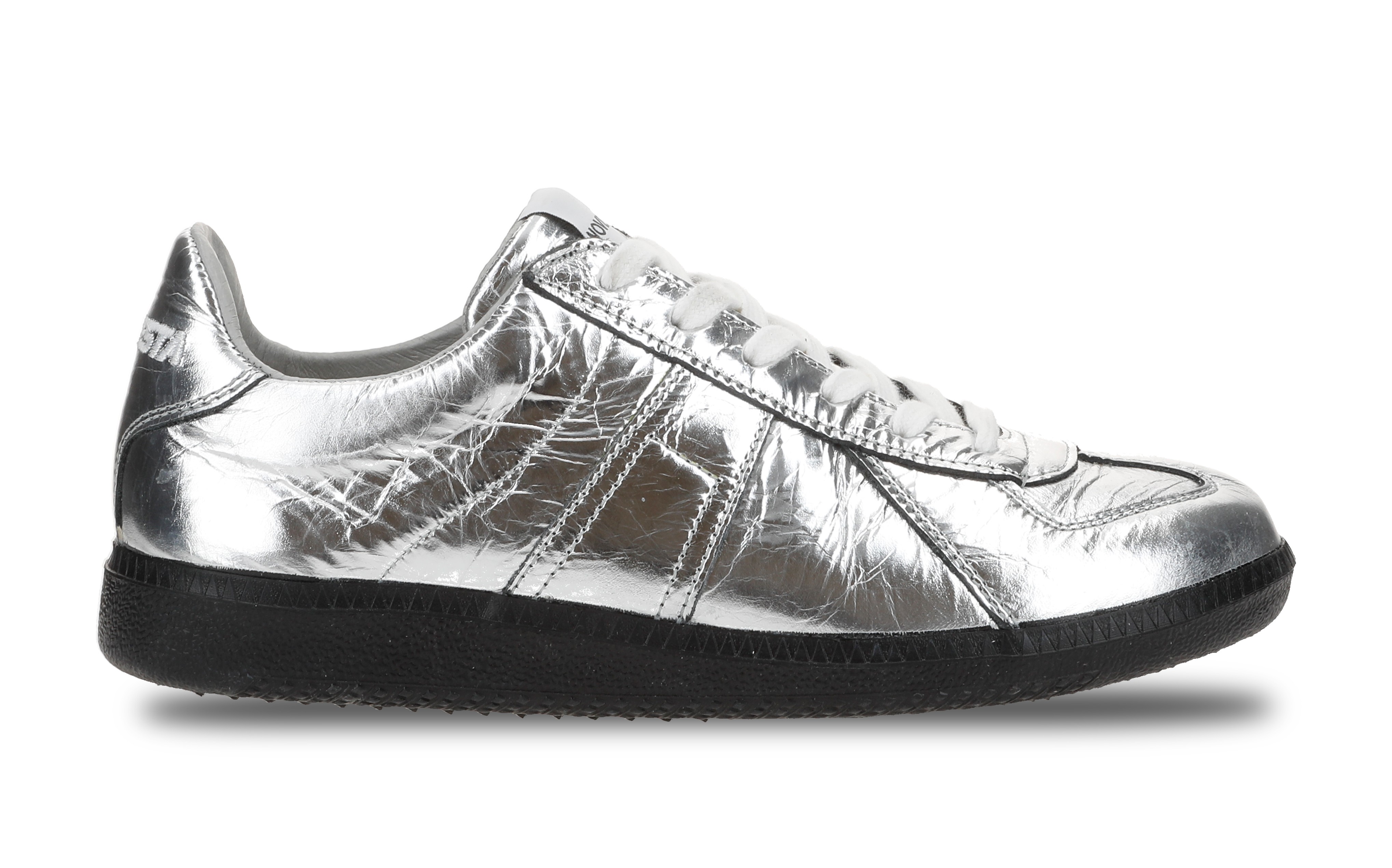 Gat Leather Metal.Silver