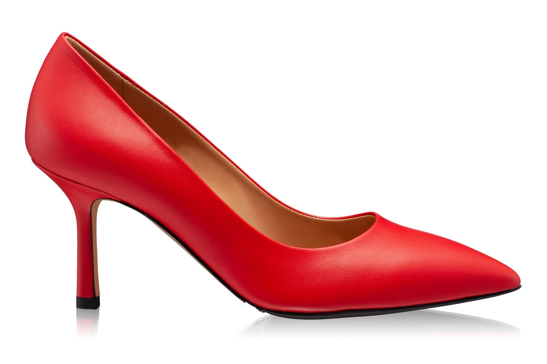 High-heel Pointed Toe Pumps 8026 Vitello Red