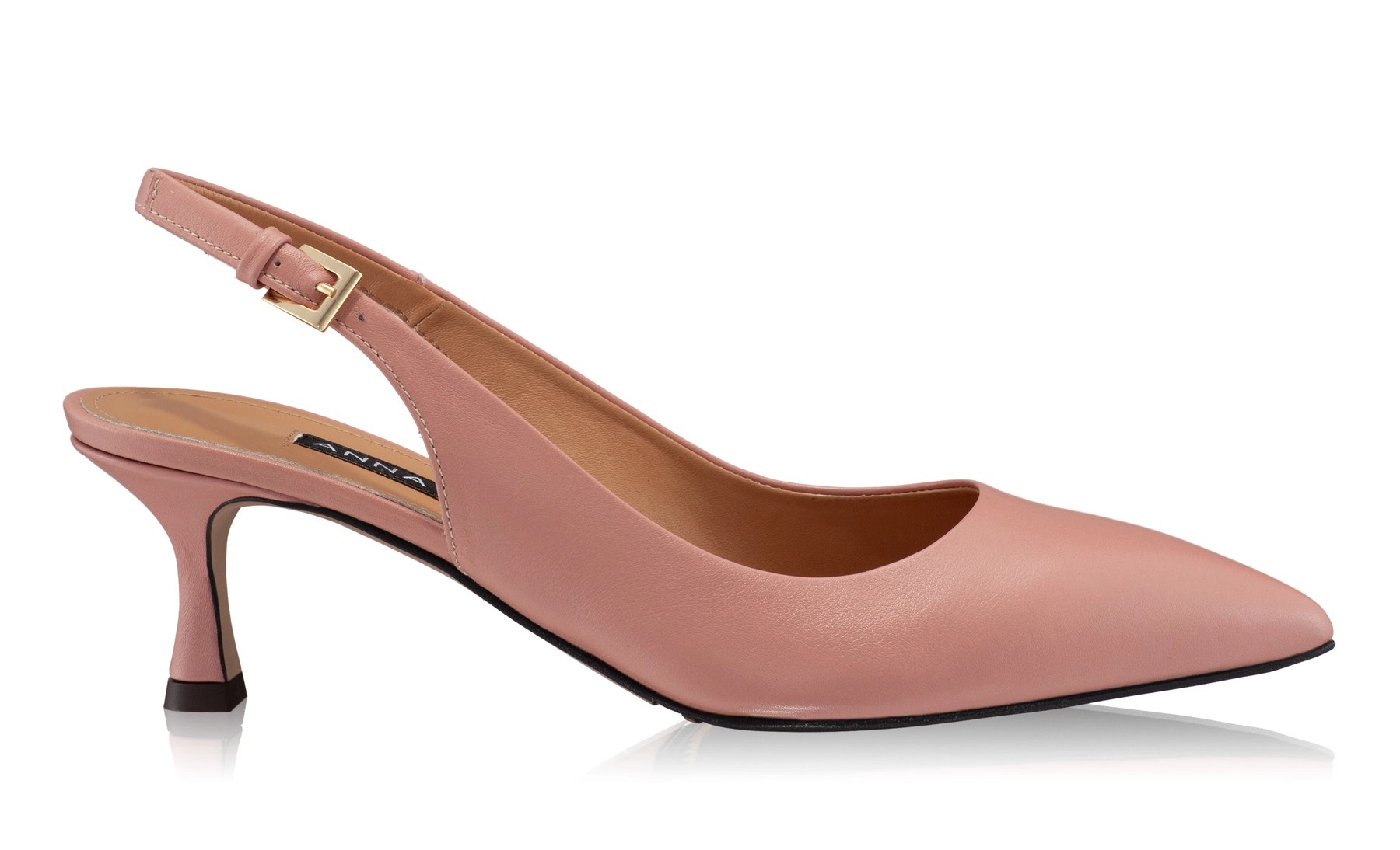 Kitten-heel Slingback Pumps 7552 Vitello Fard