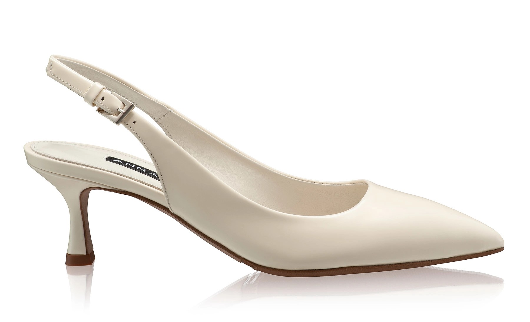 Kitten heel Slingback Pumps 7552 Lac Panna
