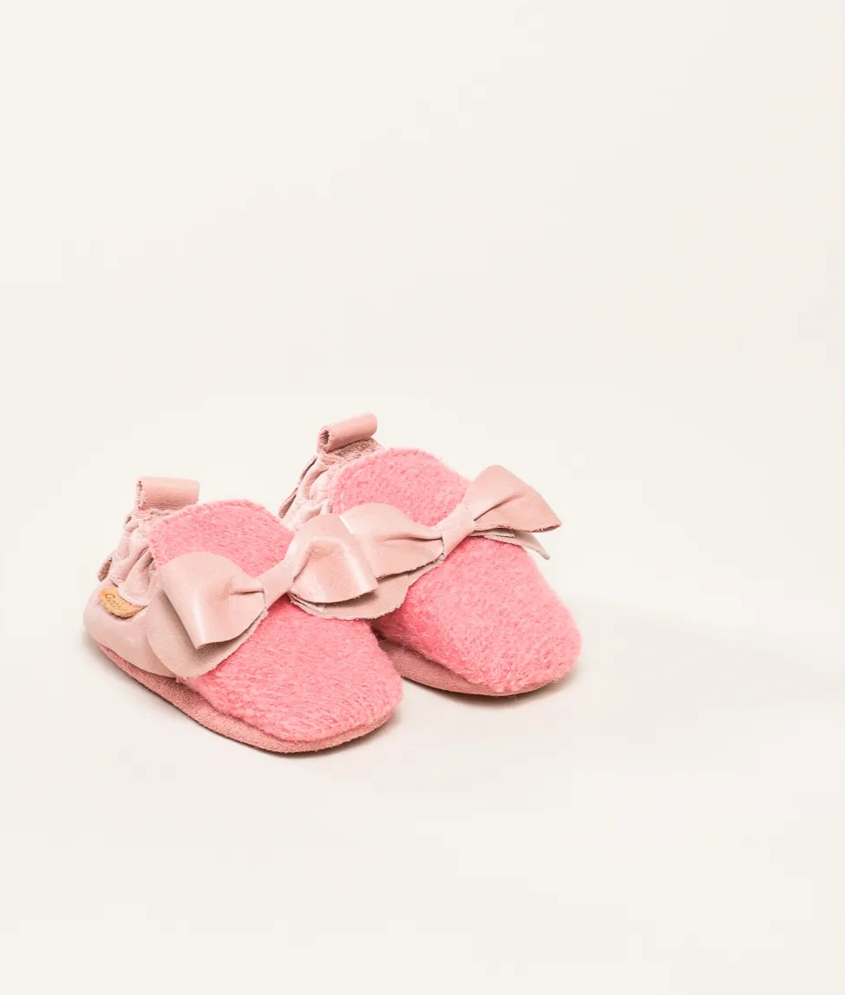 Krabbelschuhe Bow