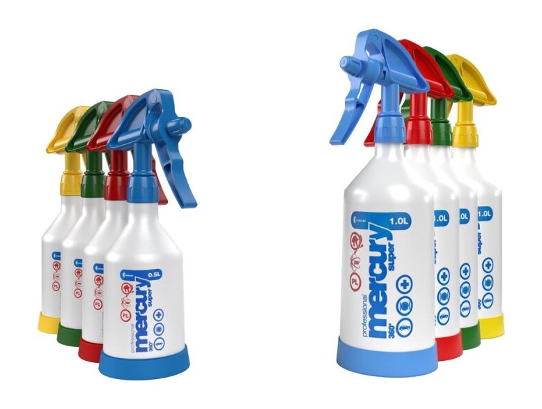 Kwazar Mercury SUPER 360 PRO+ VITON Sprühflasche 0,5 L / 1 L