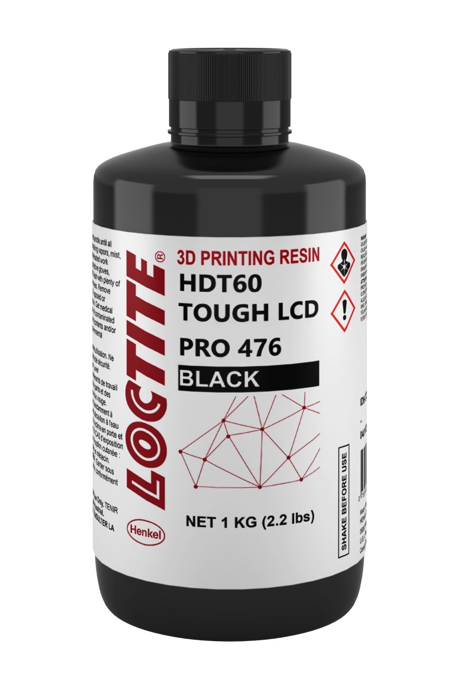 Loctite 3D PRO476, Black 1kg