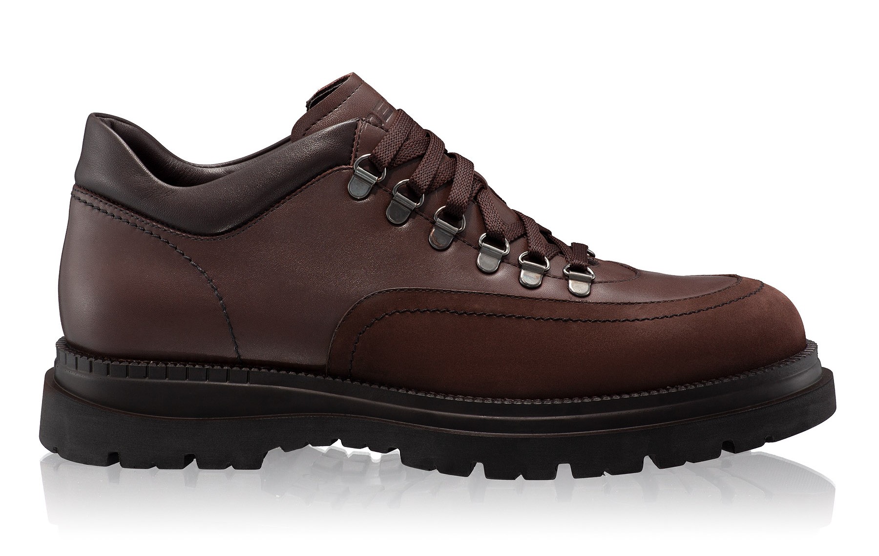 Men Genuine Leather Casual Shoes 7757 Vitello+Nabuck T.Moro