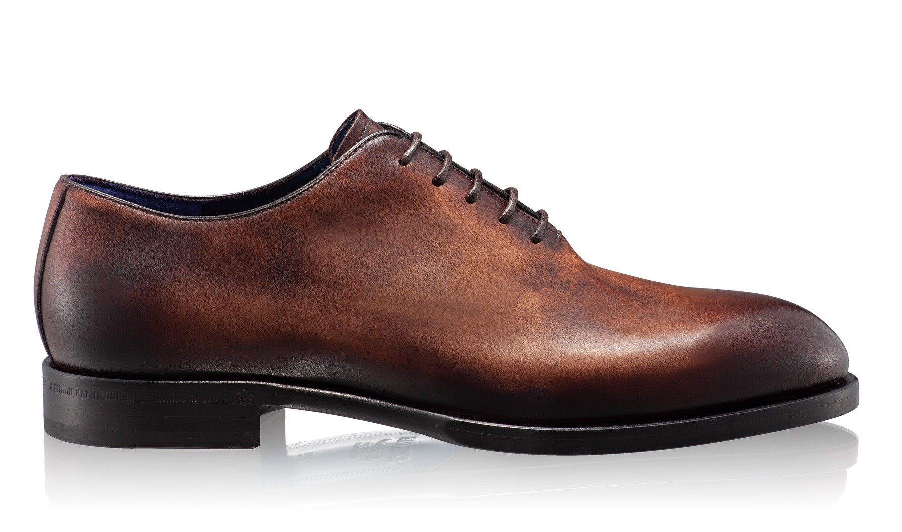 Men Handmade Elegant Shoes 7712 Vitello Brown