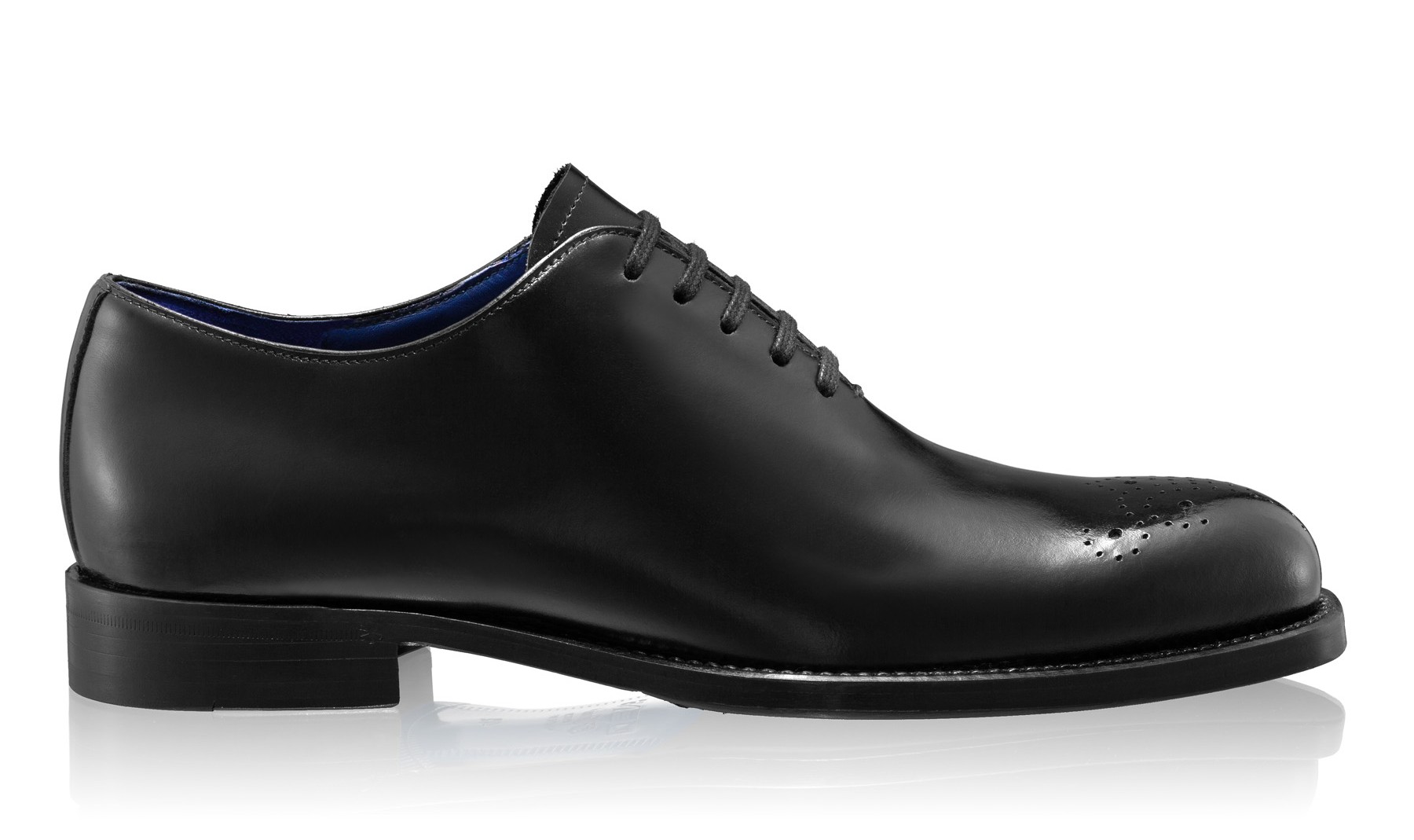 Men Handmade Elegant Shoes 7726 Vitello Black