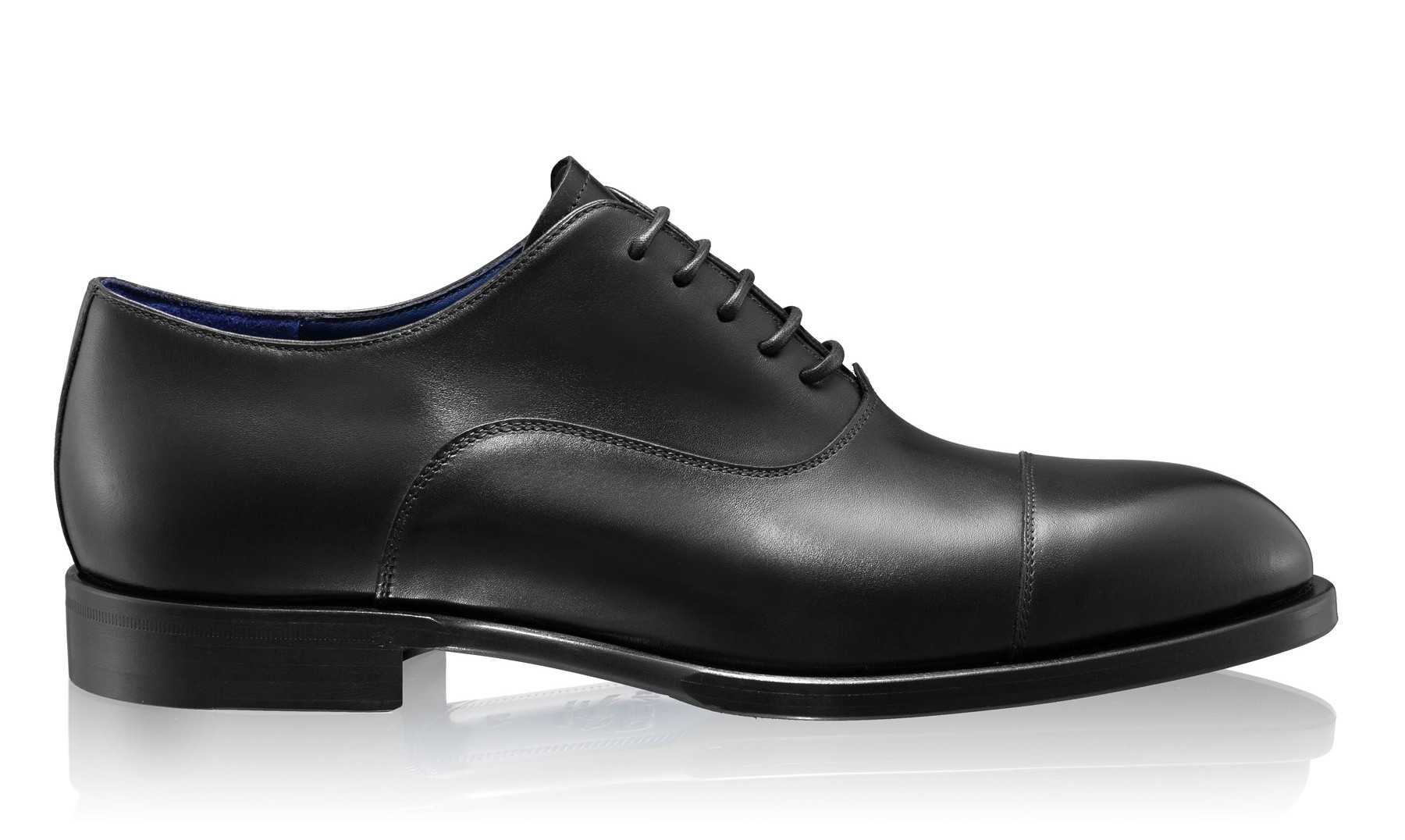Men Handmade Elegant Shoes 7729 Vitello Black