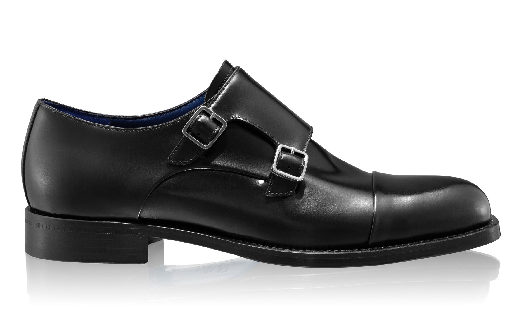 Men Handmade Elegant Shoes 7733 Vitello Black