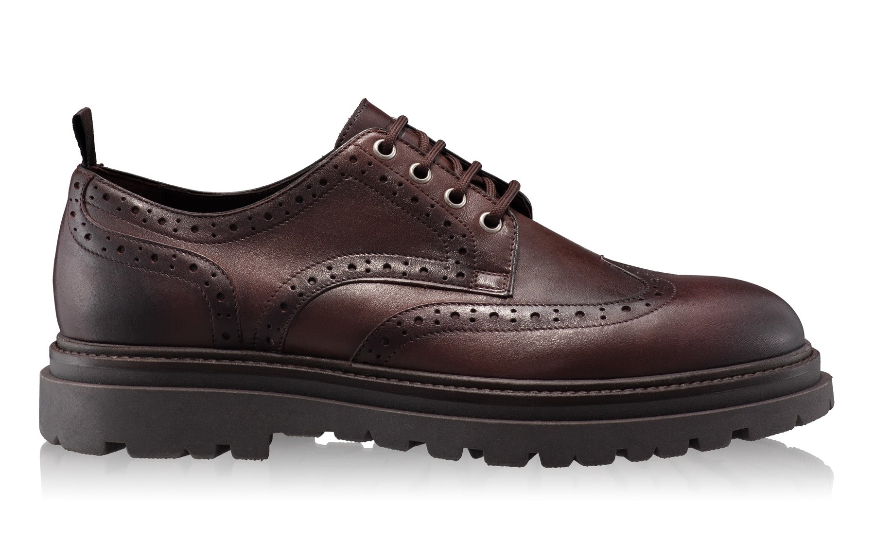 Men Leather Casual Shoes 7319 Vitello T.Moro