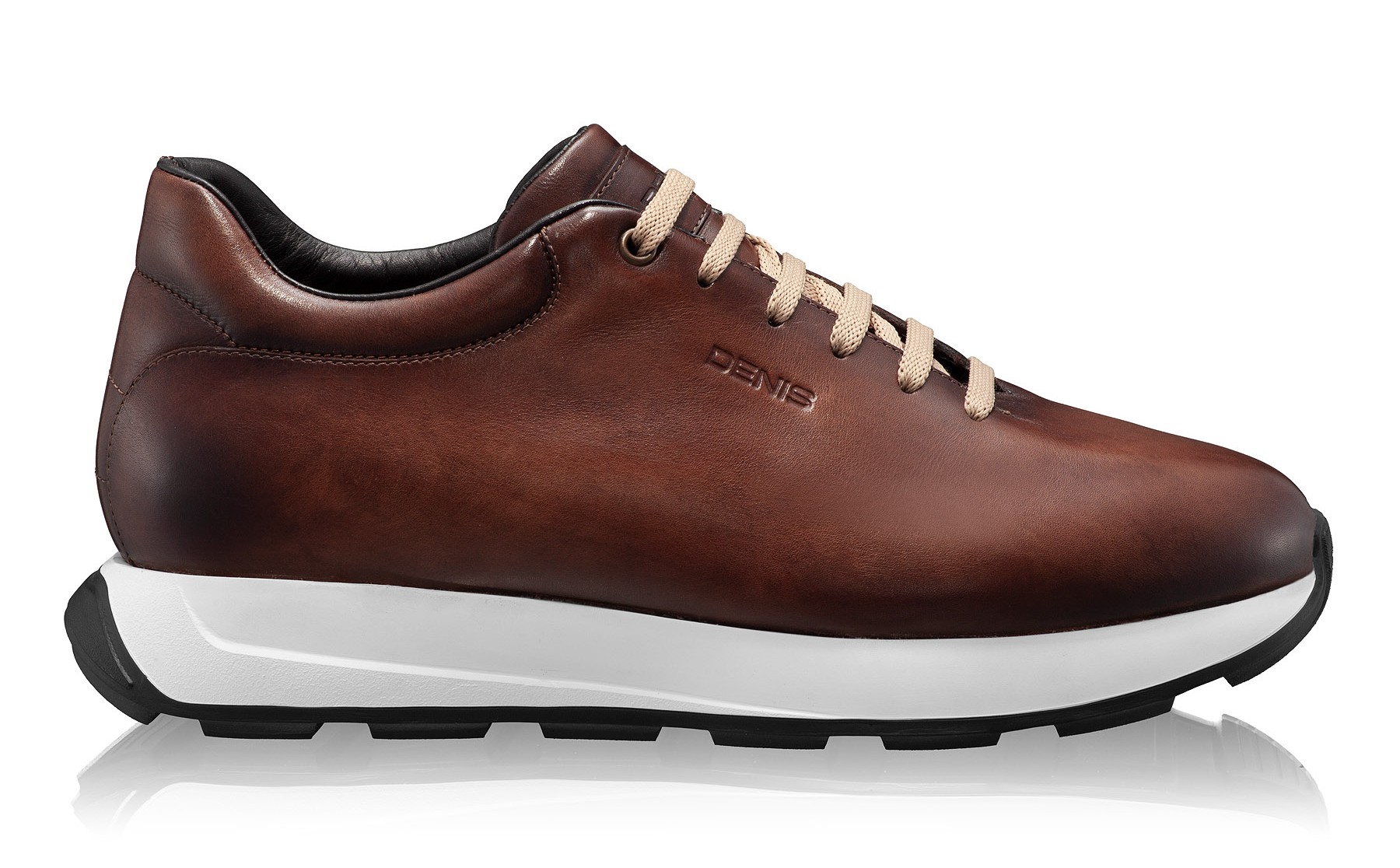 Men Leather Sport Shoes 7718 Vitello T.Moro