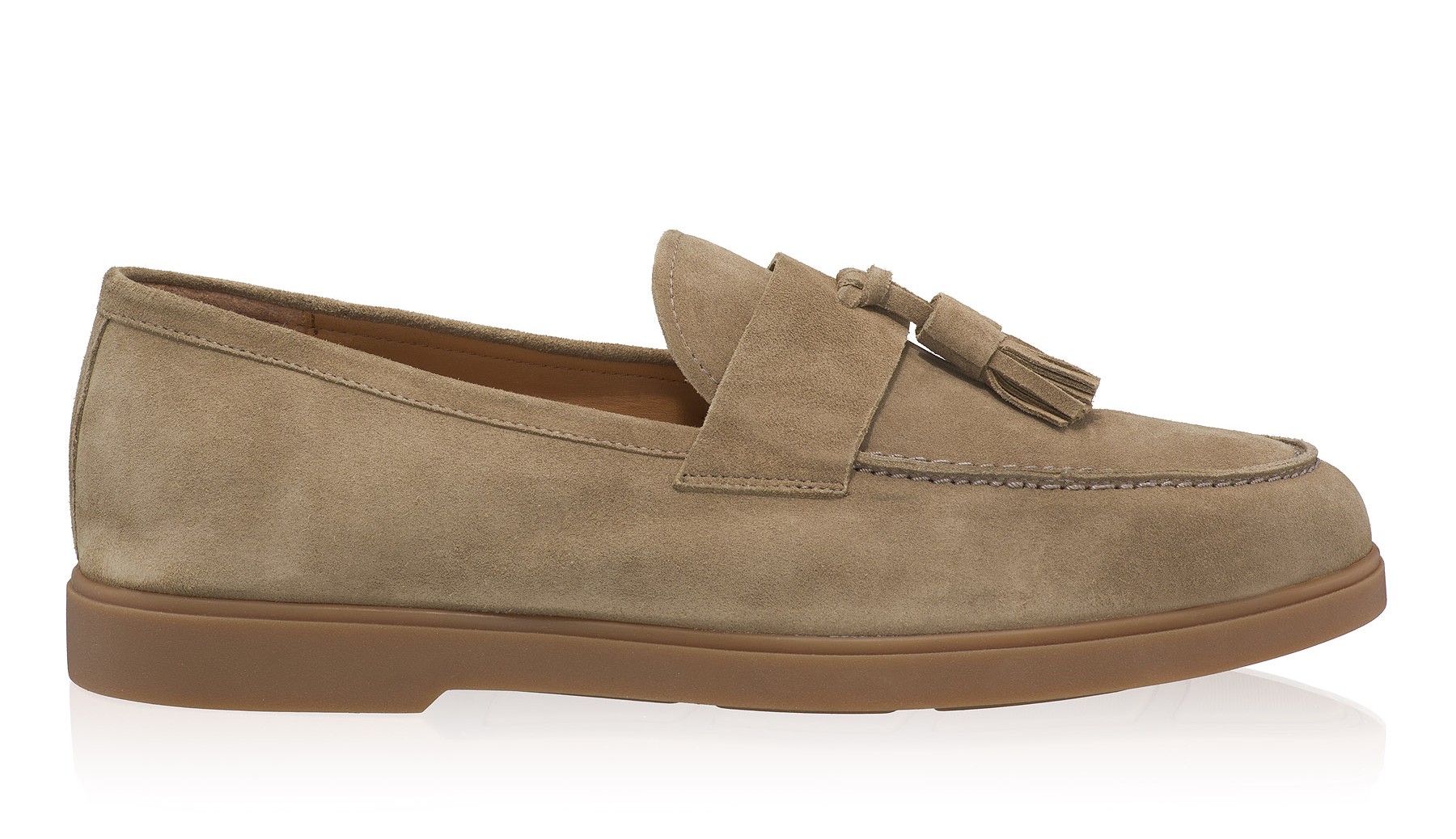 Men Natural Leather Loafers 7628 Crosta Palude
