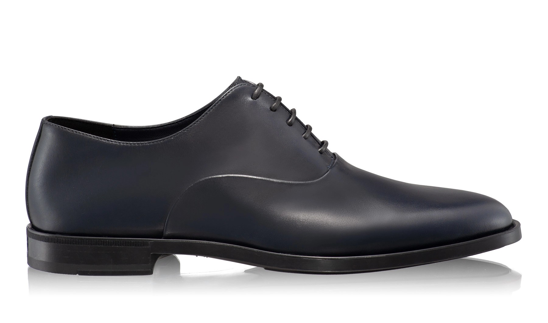 Men Natural Leather Shoes 7343 Vitello Blue