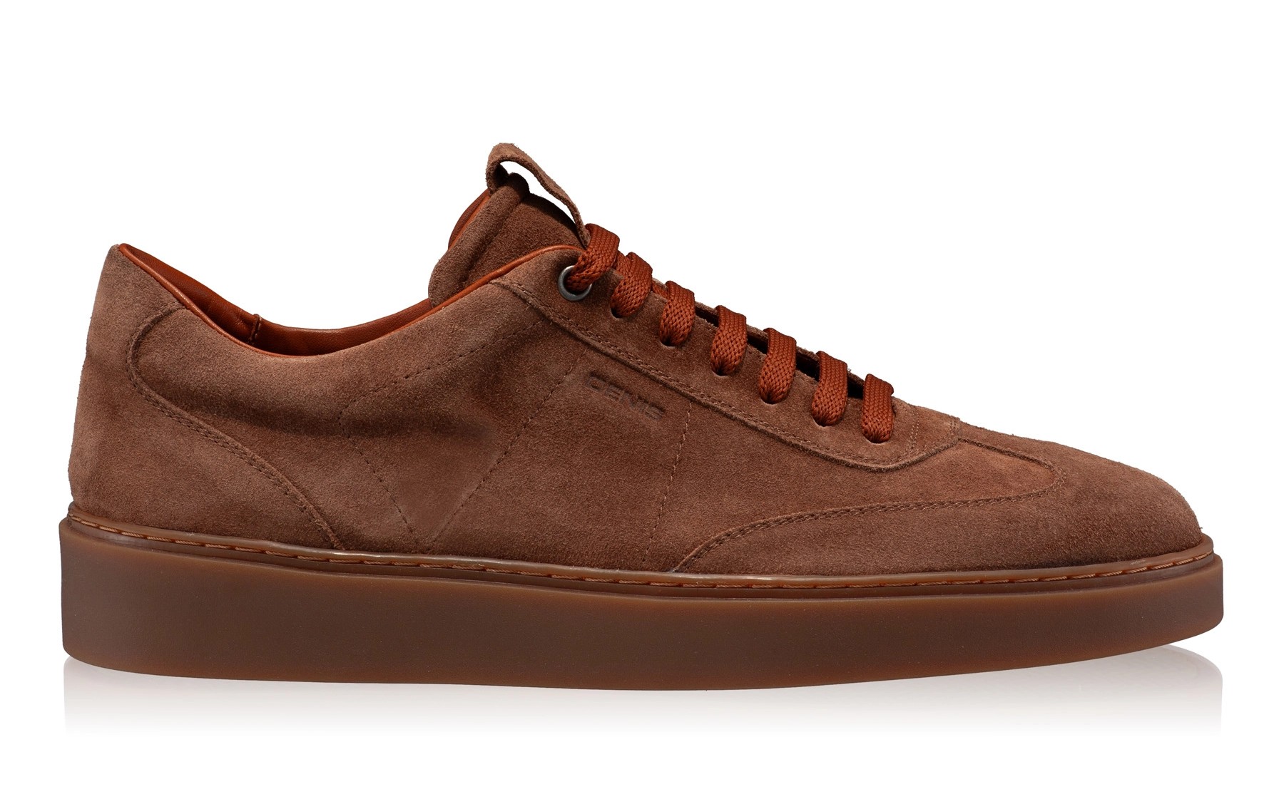 Men Suede Leather Sport Shoes 7610 Crosta Maro