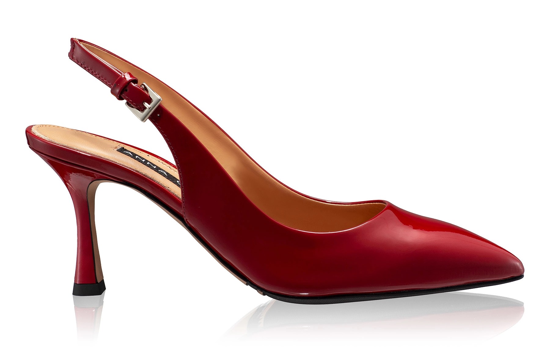 Mid-heel Slingback Pumps 5728 Lac Bordo