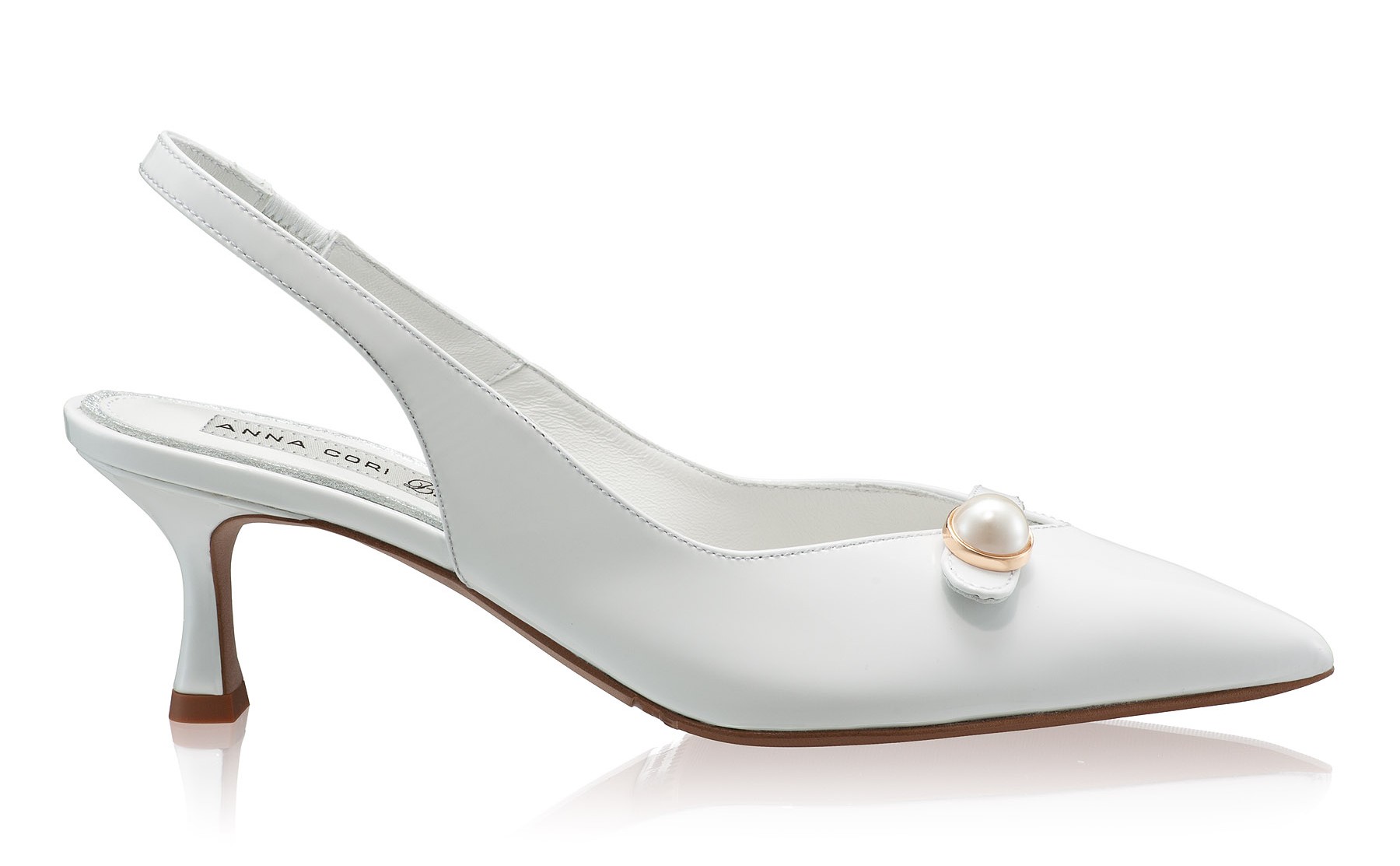 Mid-heel Slingback Pumps 8438 Lac Alb