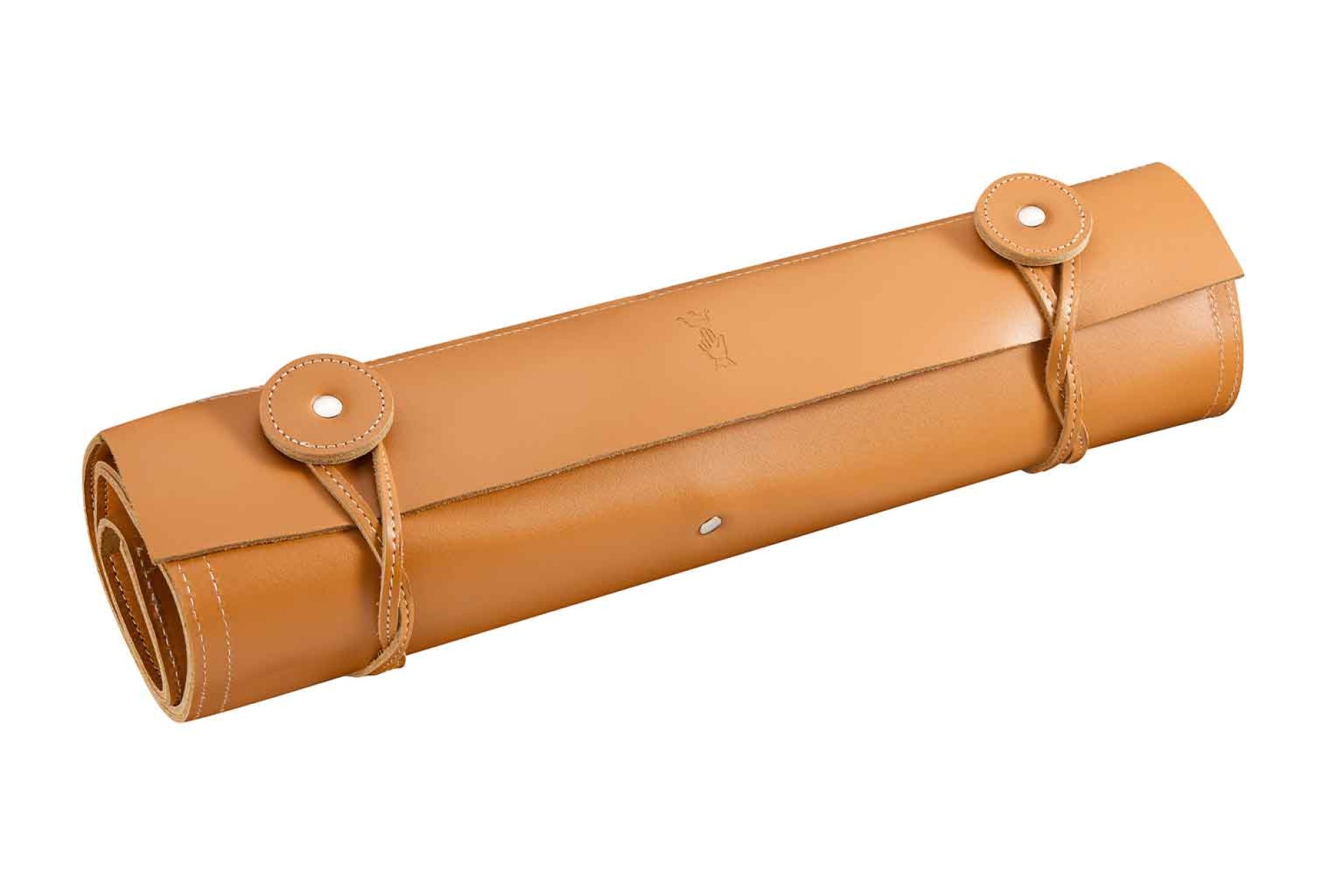 Natte cuir pour 8 couteaux de cuisine