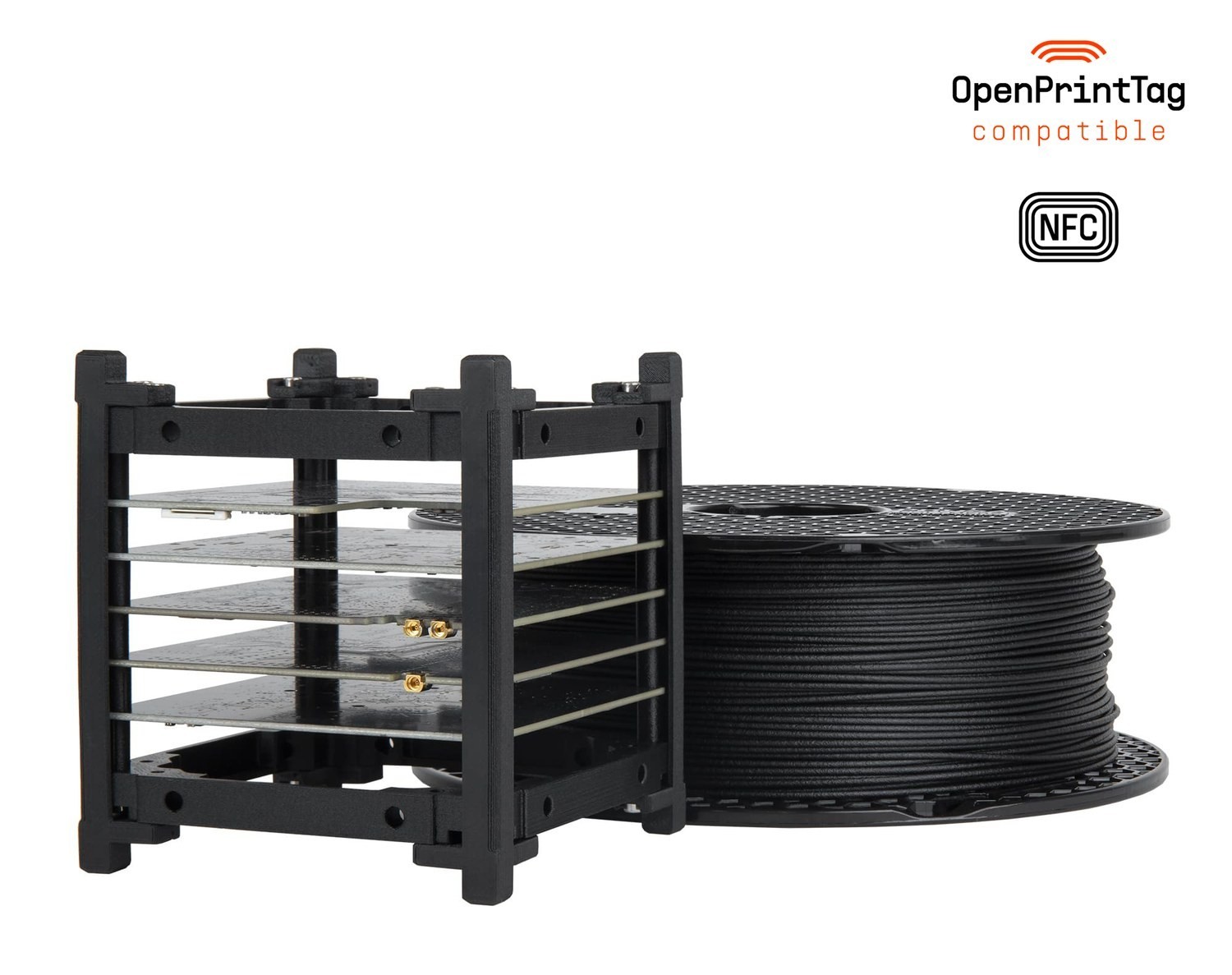 Prusament PC Space Grade Black 850g (NFC)
