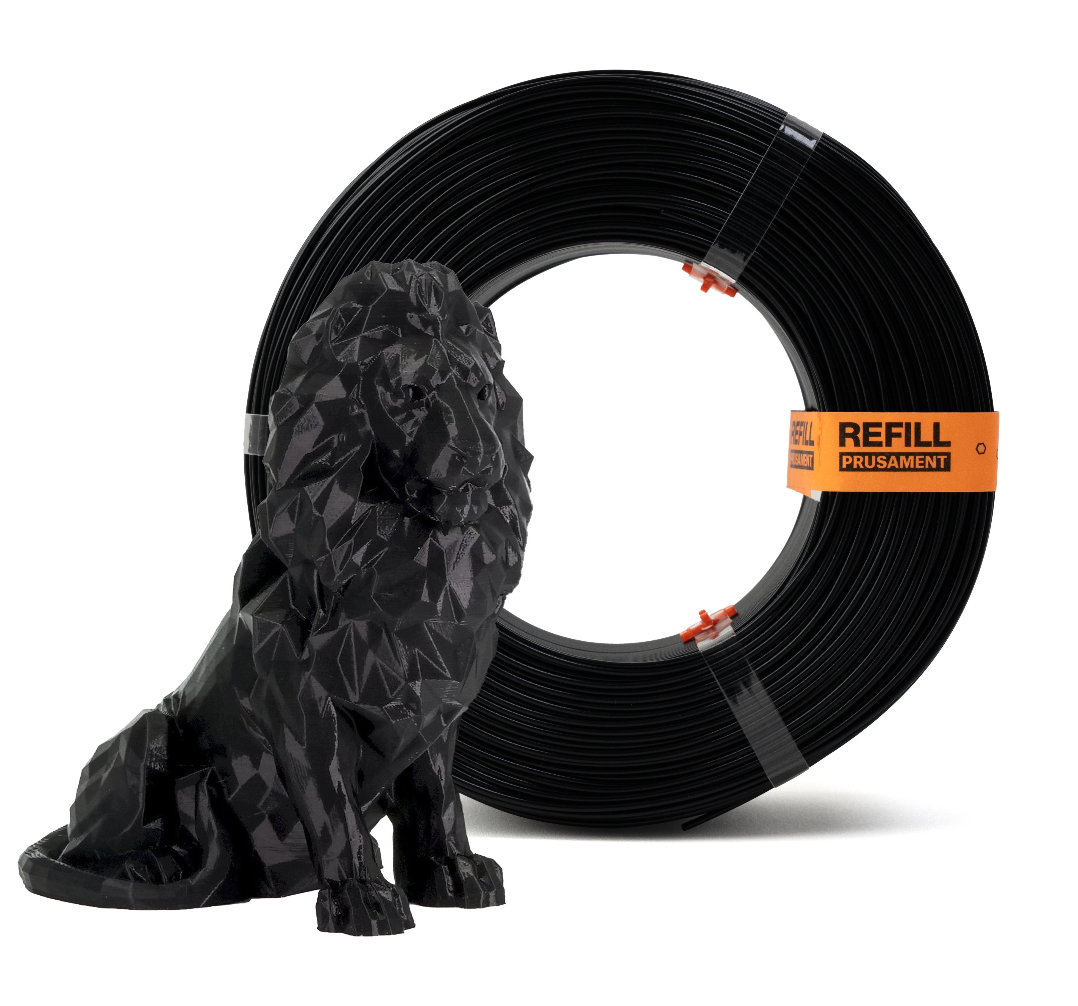 Prusament PLA Jet Black 900g Refill (NFC Compatible)