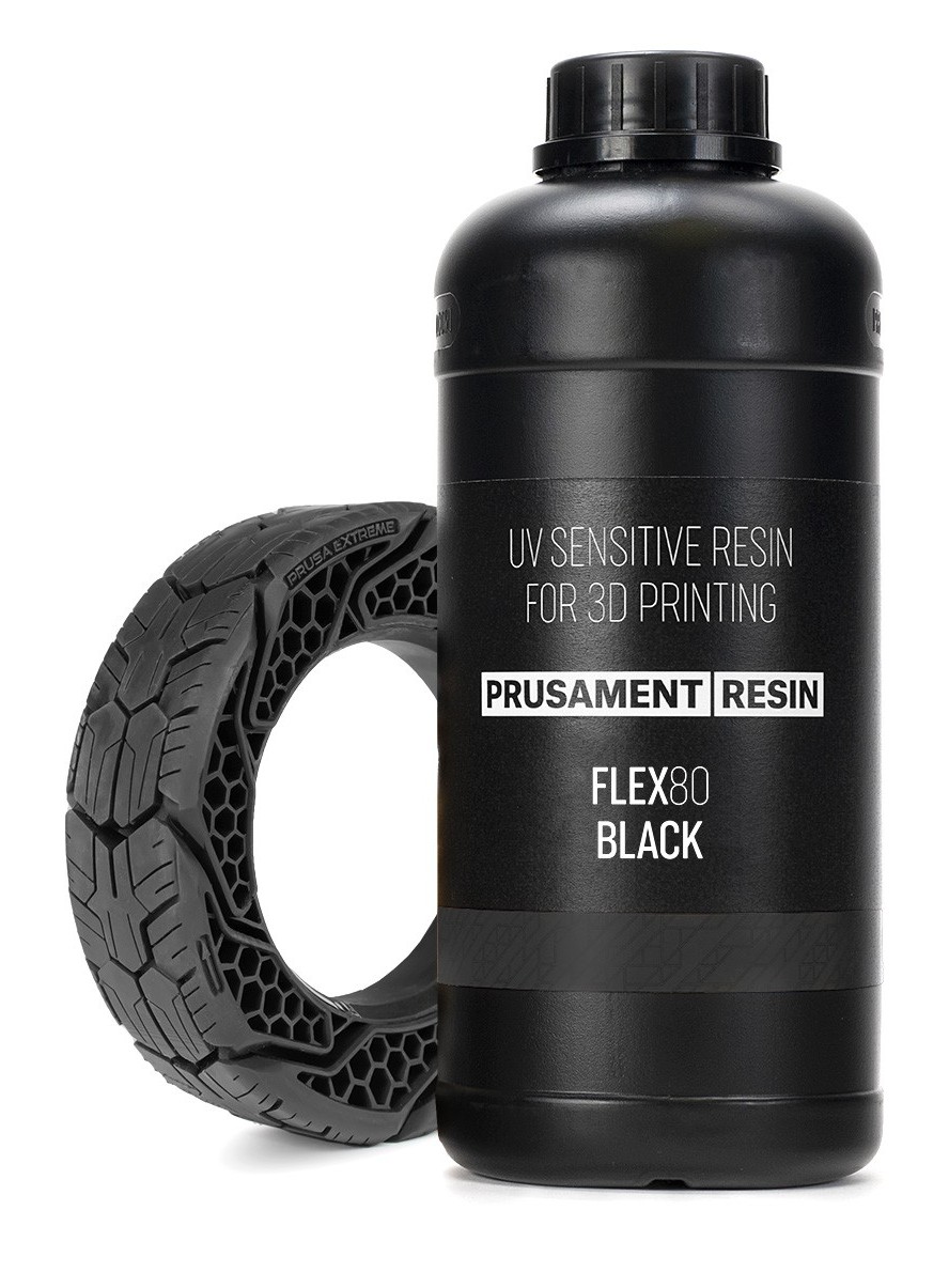 Prusament Resin Flex80 Black 1kg
