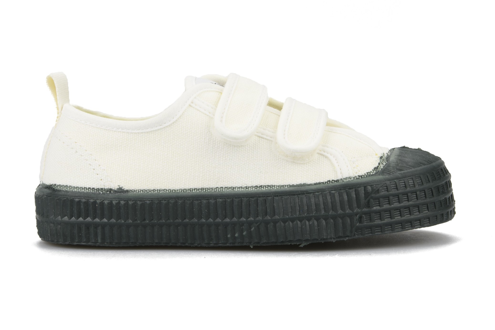 S.M.KID VELCRO 10 WHT/515 GRN