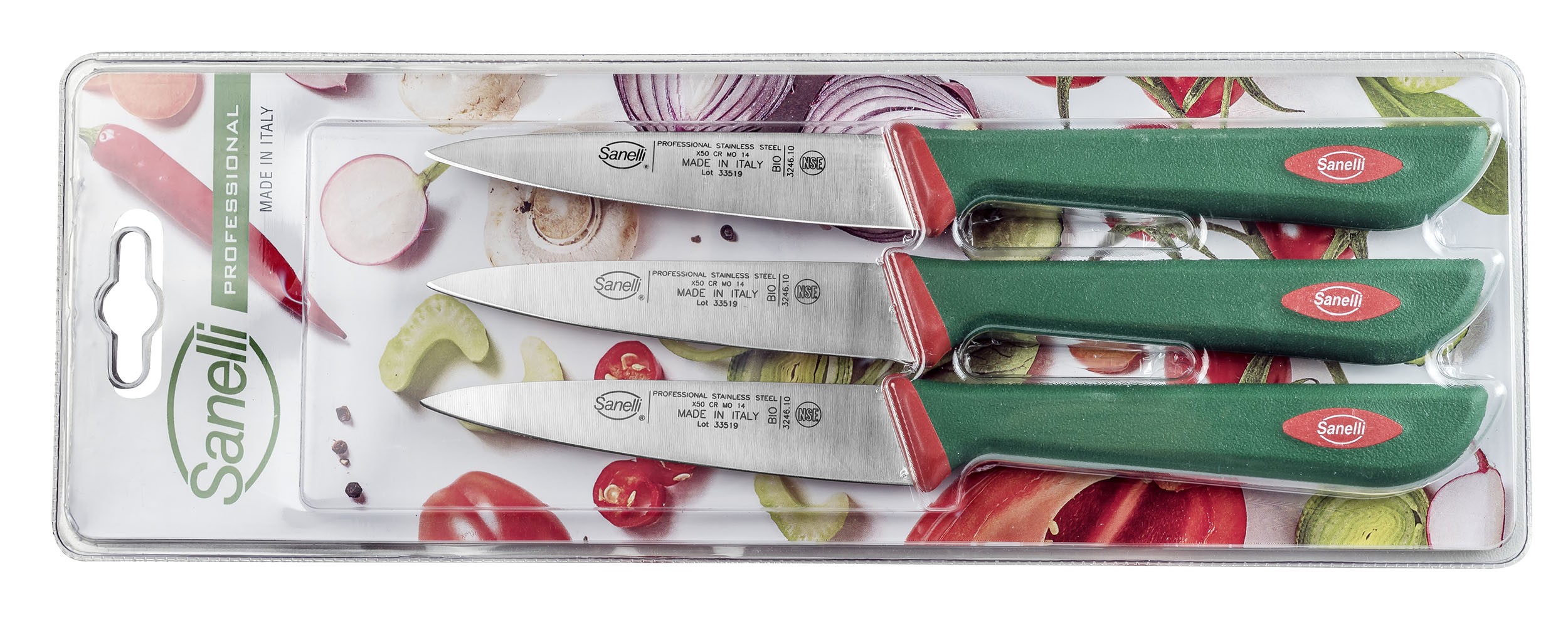 Sanelli Blister 3 Pz. Spelucchino Cm.10