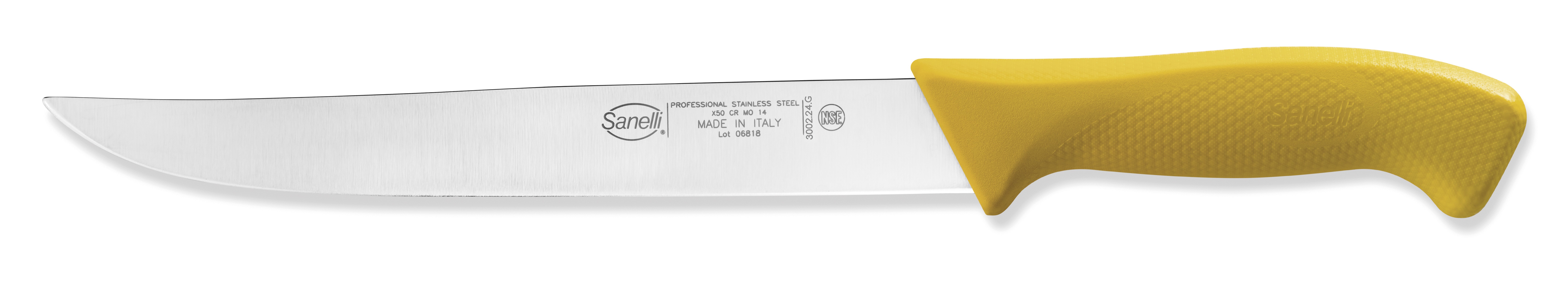Sanelli Coltello Arrosto Cm.24 Giallo