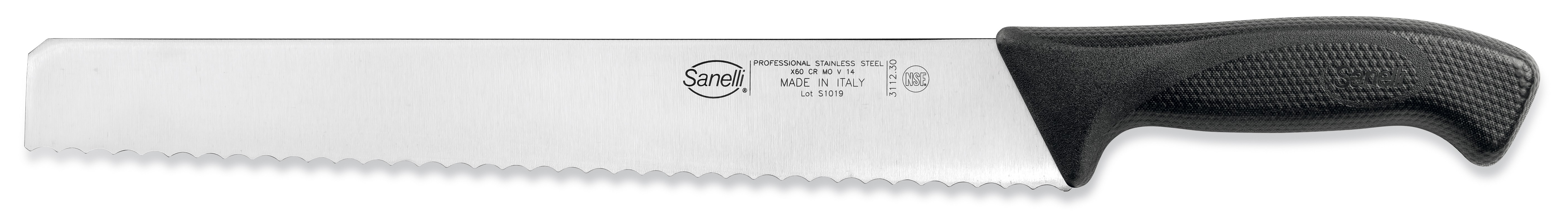 Sanelli Coltello Cioccolato Seghettato Cm.30