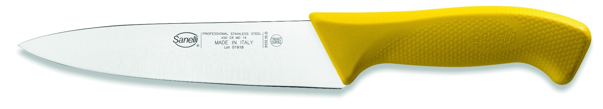 Sanelli Coltello Cucina Cm.16 Giallo