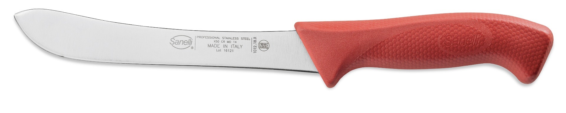 Sanelli Coltello Danese Cm.18 Rosso