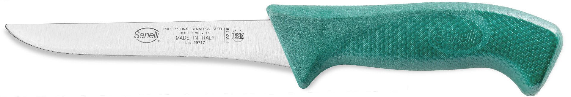 Sanelli Coltello Disosso Cm.16 Verde