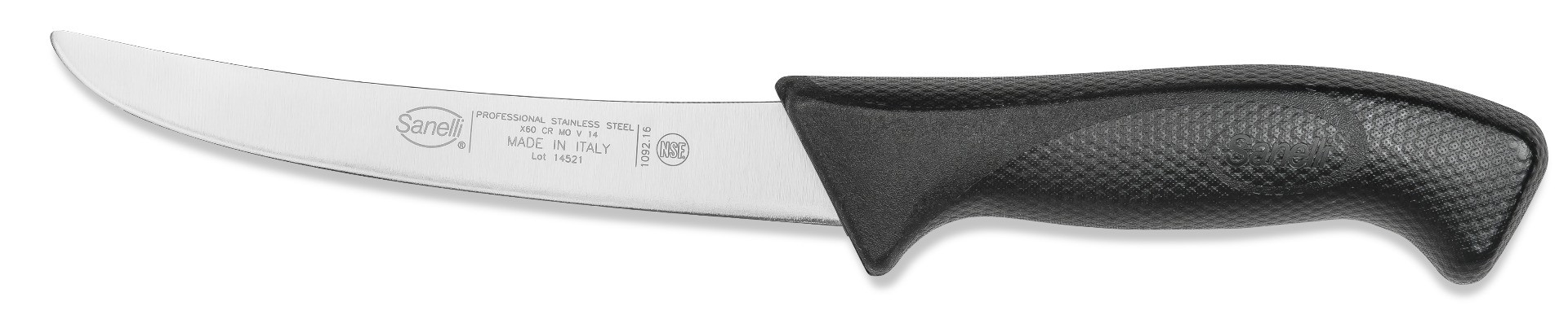 Sanelli Coltello Disosso Curvo Cm.16