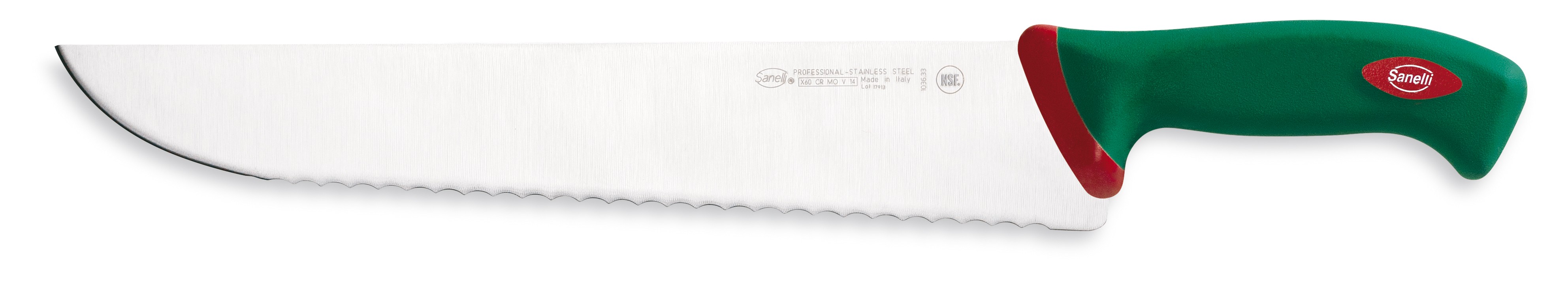 Sanelli Coltello Francese Cm.33 Seghettato