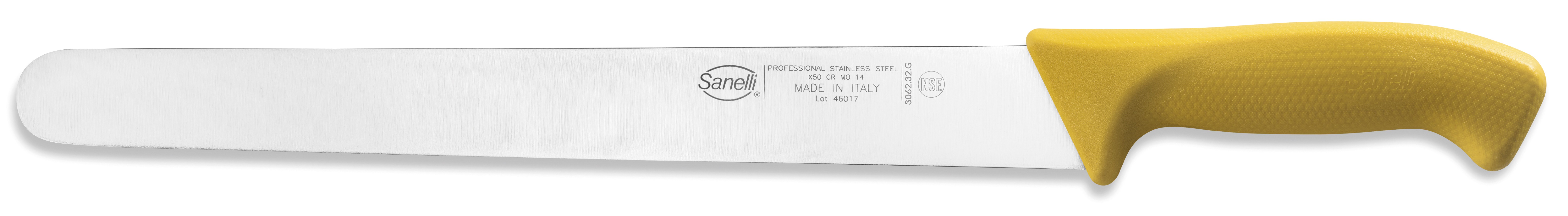 Sanelli Coltello Prosciutto Cm.32 Giallo