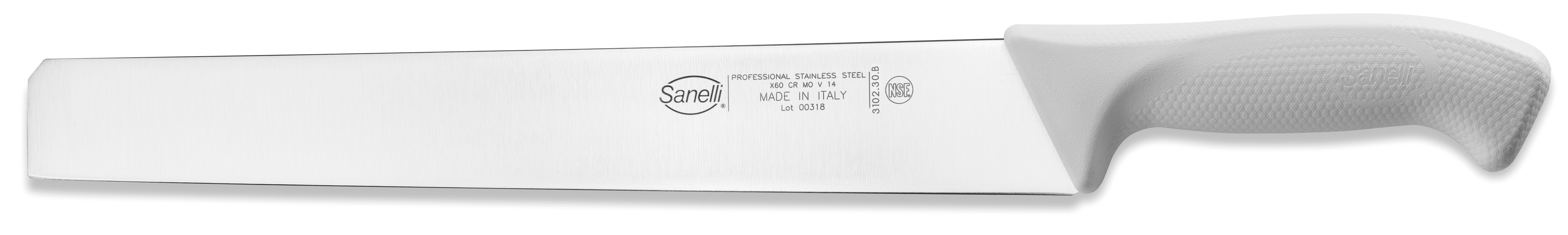 Sanelli Coltello Salato Cm.30 Bianco