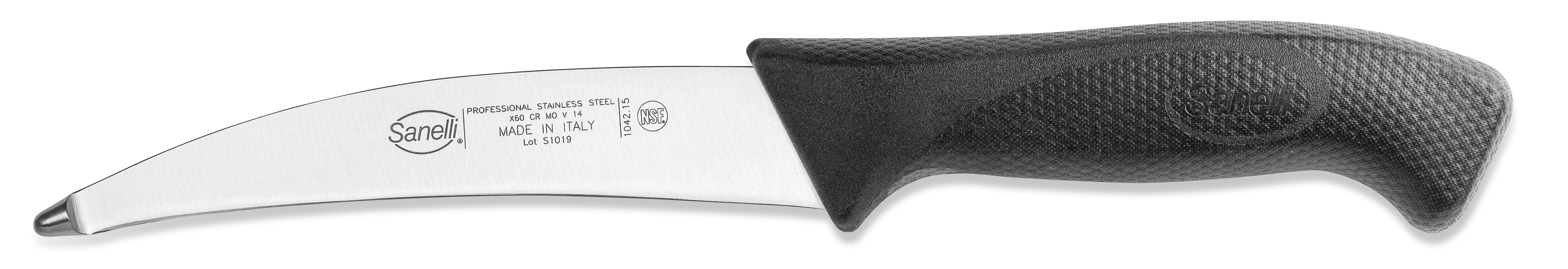 Sanelli Coltello Sventrare Curvo Cm.15