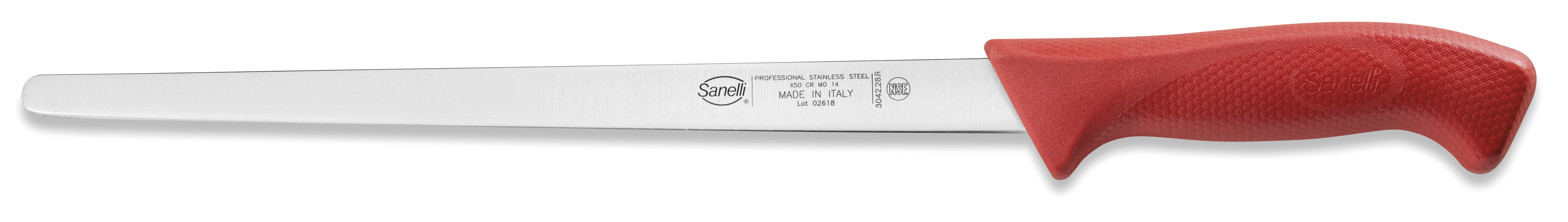 Sanelli Coltello  Strettissima Cm.28 Rosso
