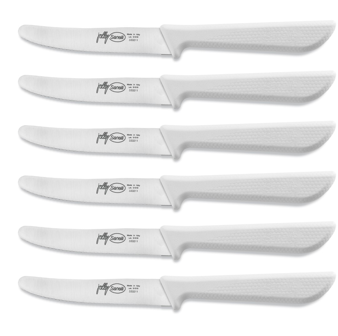 Sanelli Confenzione 6 Pz. Tavola Bianco