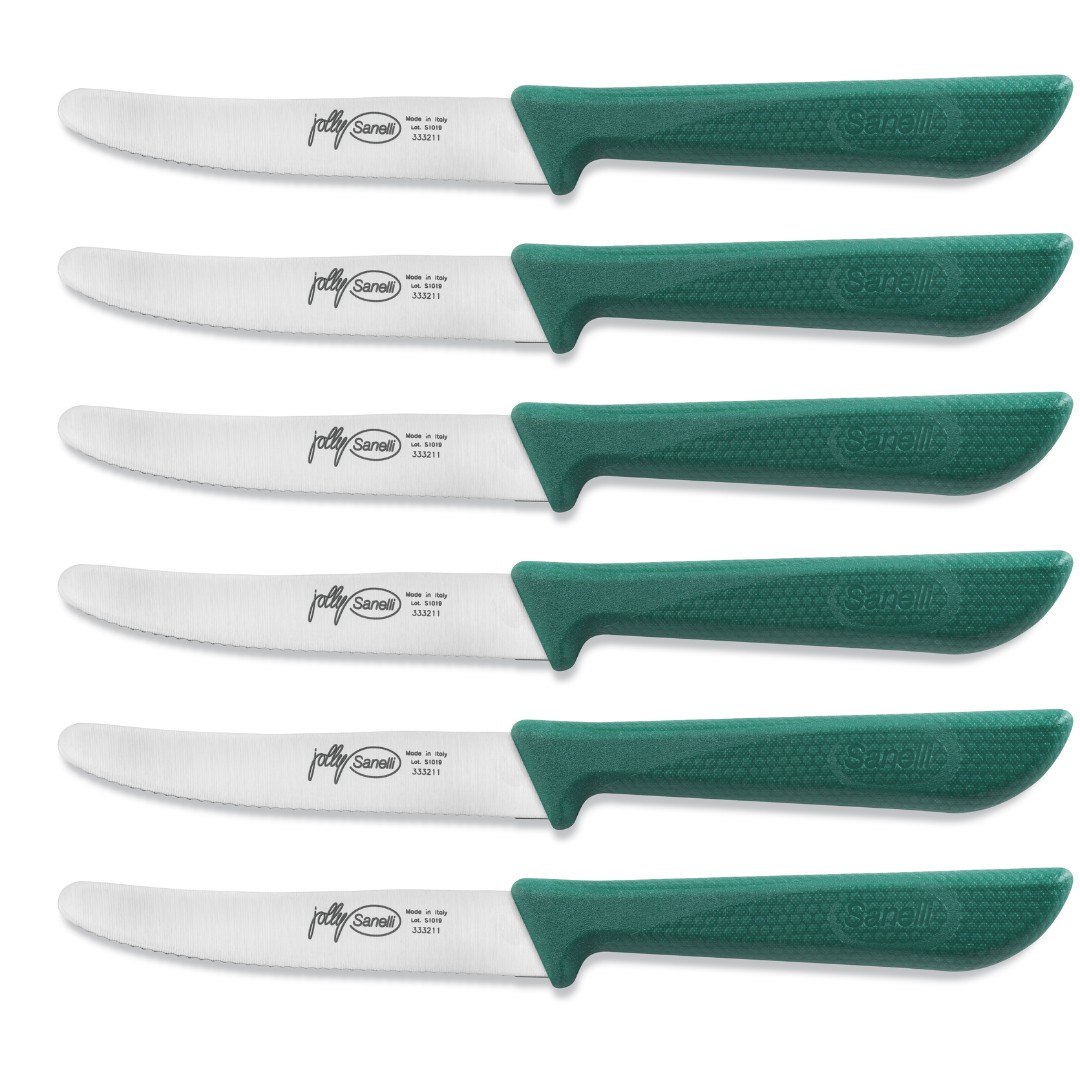 Sanelli Confezione 6 Pz. Tavola Verde