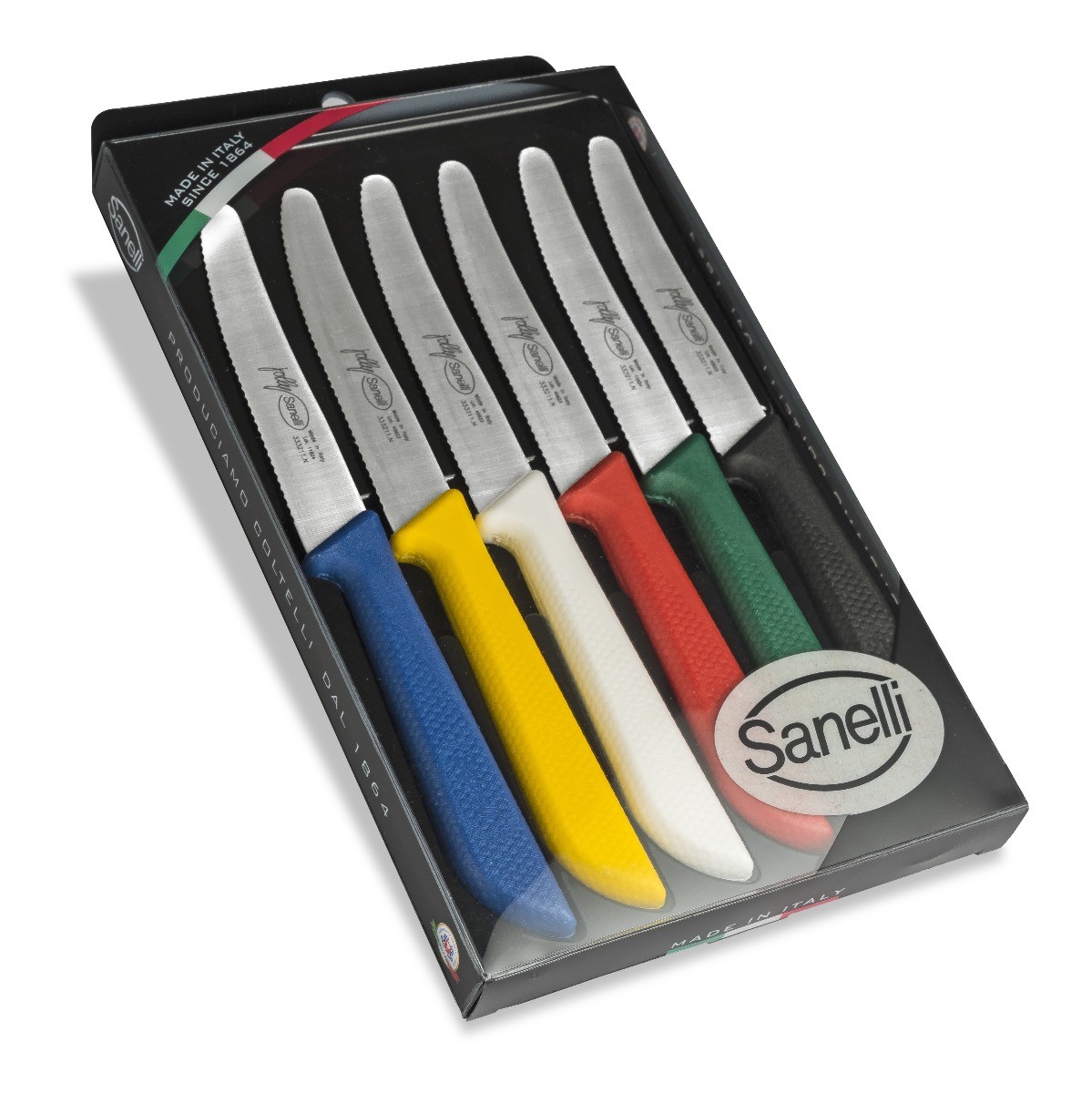 Sanelli Confezione Multicolore Tavola 6 Pz.