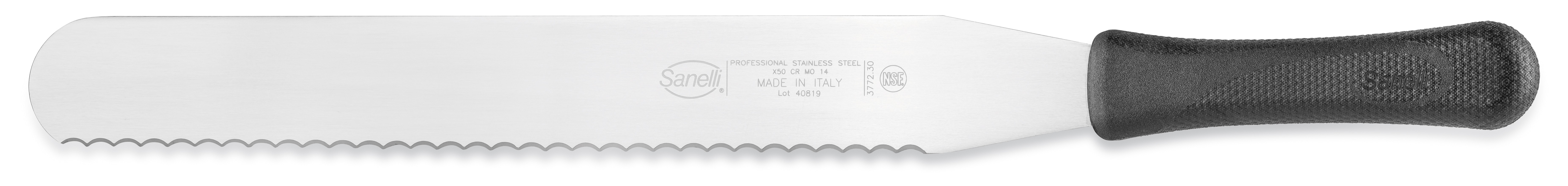 Sanelli Spatola Cuoco Seghettata Cm.30