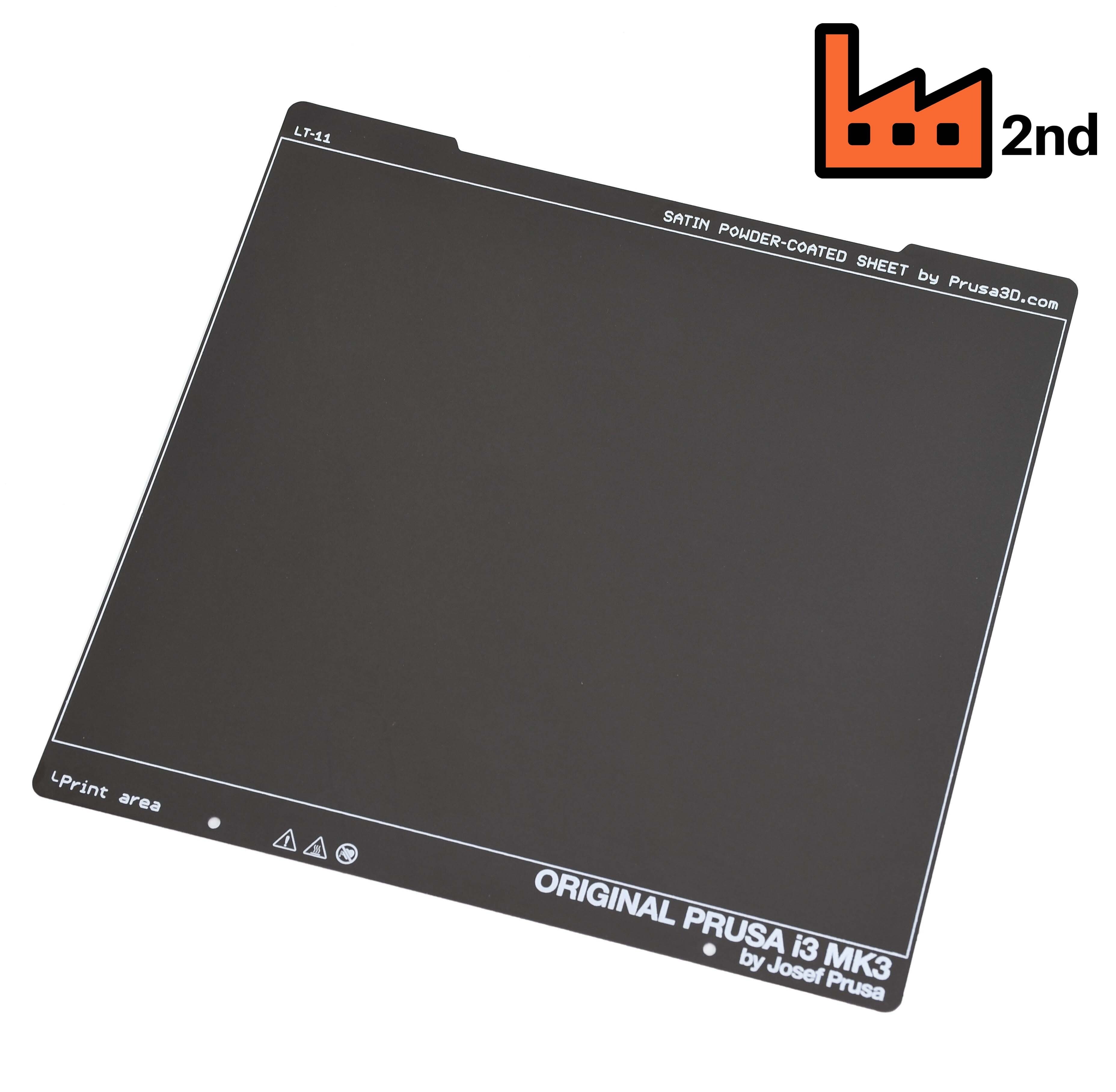 Satin Powder-coated Print Sheet (FACTORY SECOND)