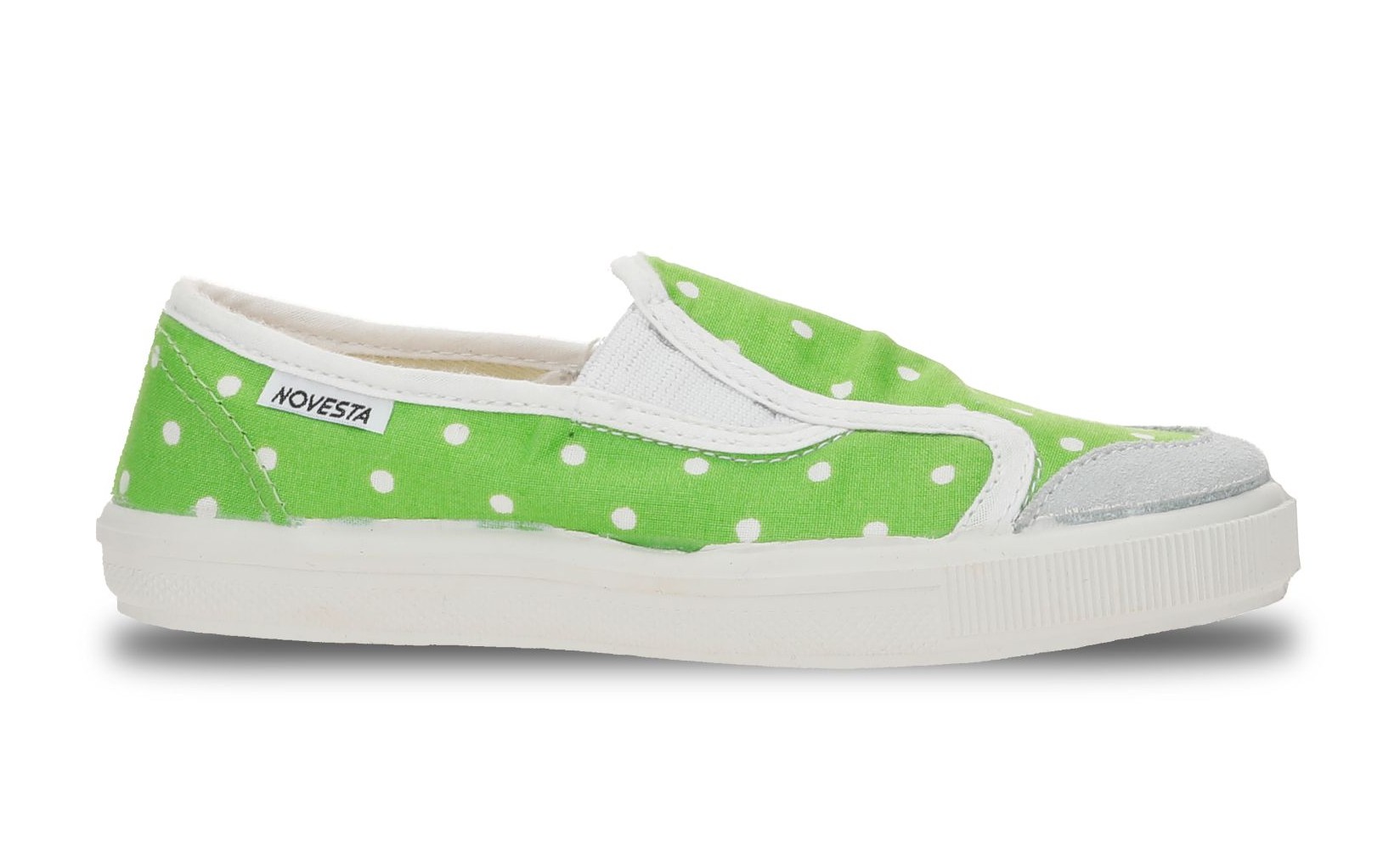 Slip-on Kid Dots Green