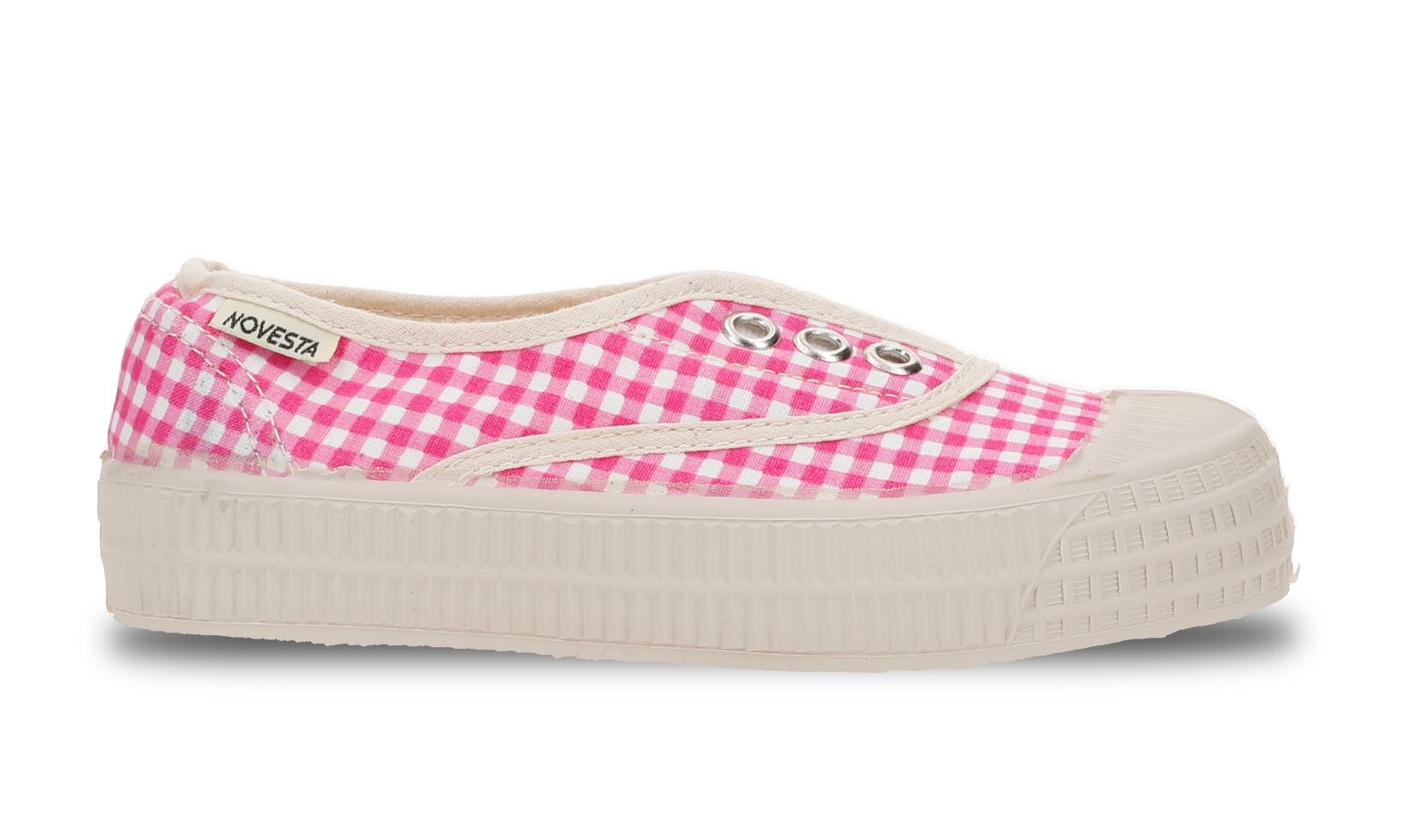 Star Kid Elastic Gingham Pink