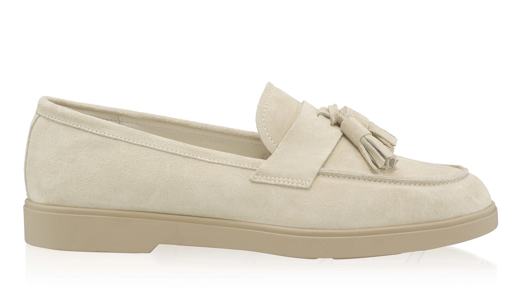 Women Casual Loafers 7517 Crosta Panna