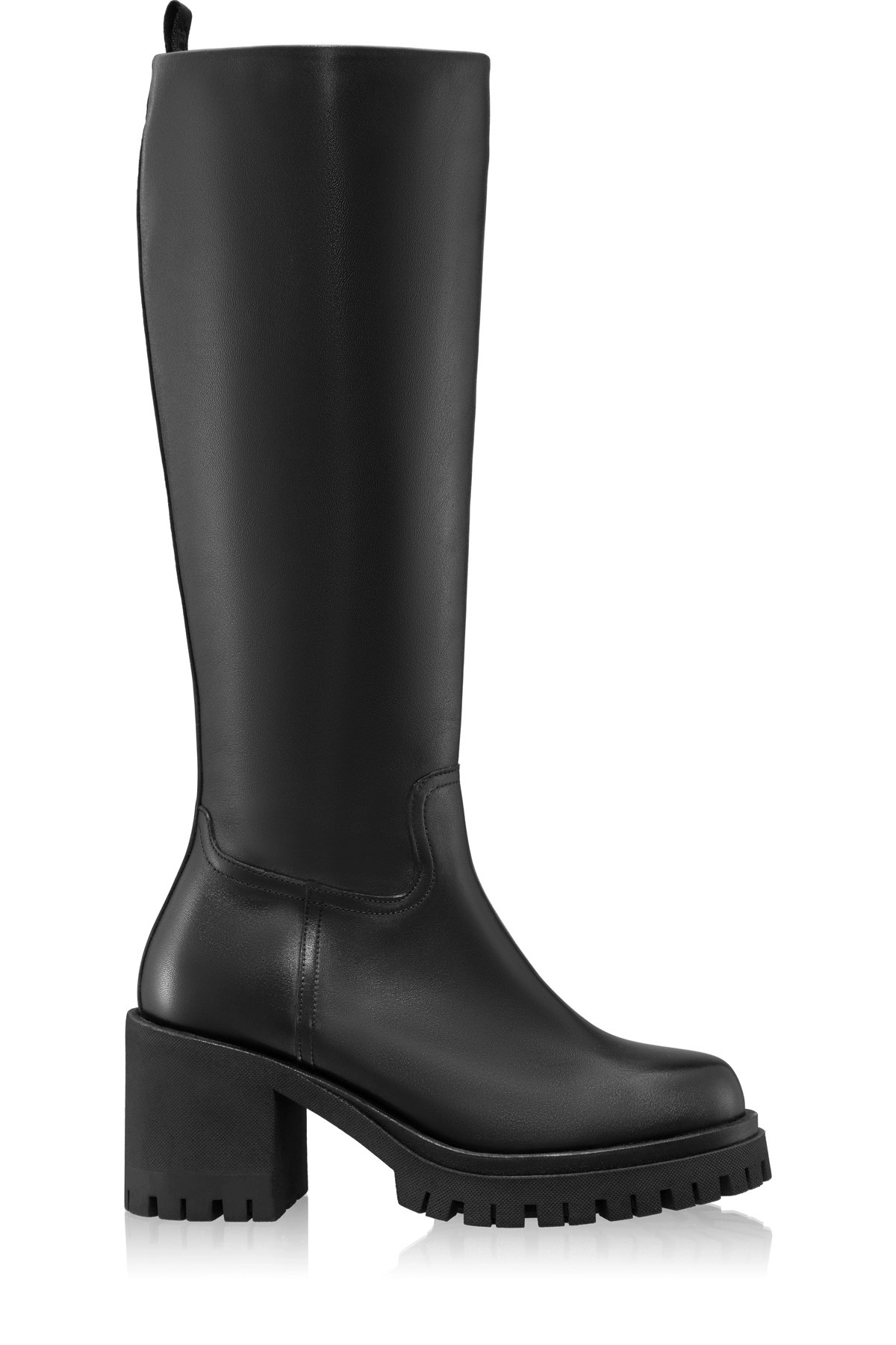 Women Leather Boots 7911 Vitello Black